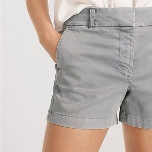 Grey 4” Women’s Chino J.Crew